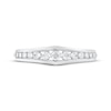Thumbnail Image 3 of Adore Diamond Graduated Anniversary Ring 1/4 ct tw 10K White Gold