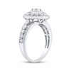 Thumbnail Image 2 of Adore Round-Cut Diamond Triple Halo Engagement Ring 1 ct tw 10K White Gold