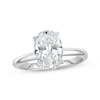 Thumbnail Image 1 of Adore Lab-Grown Diamonds Oval-Cut Solitaire Engagement Ring 2 ct tw 14K White Gold (F/SI2)