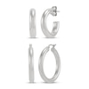 Thumbnail Image 1 of Hoop Earrings Set Sterling Silver