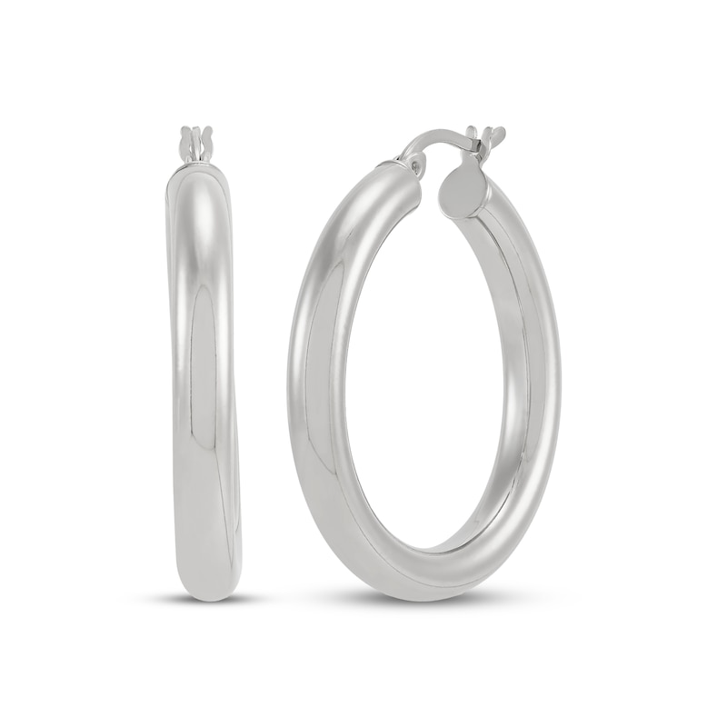 Main Image 2 of Hoop Earrings Set Sterling Silver