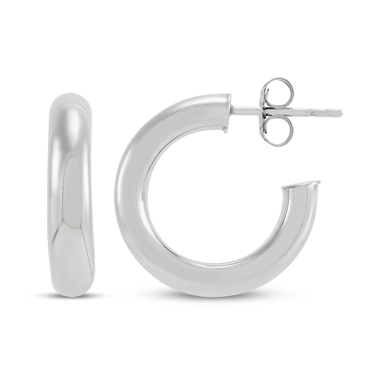 Main Image 7 of Hoop Earrings Set Sterling Silver
