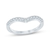 Thumbnail Image 1 of Adore Diamond Chevron Anniversary Ring 1/4 ct tw Platinum