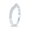 Thumbnail Image 2 of Adore Diamond Chevron Anniversary Ring 1/4 ct tw Platinum