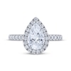 Thumbnail Image 3 of THE LEO Legacy Lab-Grown Diamond Pear-Shaped Engagement Ring 2 ct tw 14K White Gold