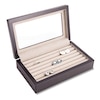 Wooden Jewelry Box with Rosewood Finish