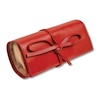 Thumbnail Image 0 of Jewelry Roll Travel Case Red Leather