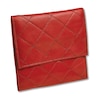 Thumbnail Image 1 of Quilted Jewelry Travel Case Red Leather