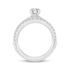 Thumbnail Image 2 of Round-Cut Diamond Bridal Set 1 ct tw 14K White Gold