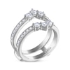 Thumbnail Image 2 of THE LEO Diamond Round-Cut Enhancer Ring 1 ct tw 14K White Gold