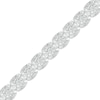 Thumbnail Image 1 of Diamond Cushion Link Tennis Bracelet 1/4 ct tw Sterling Silver 7.25"