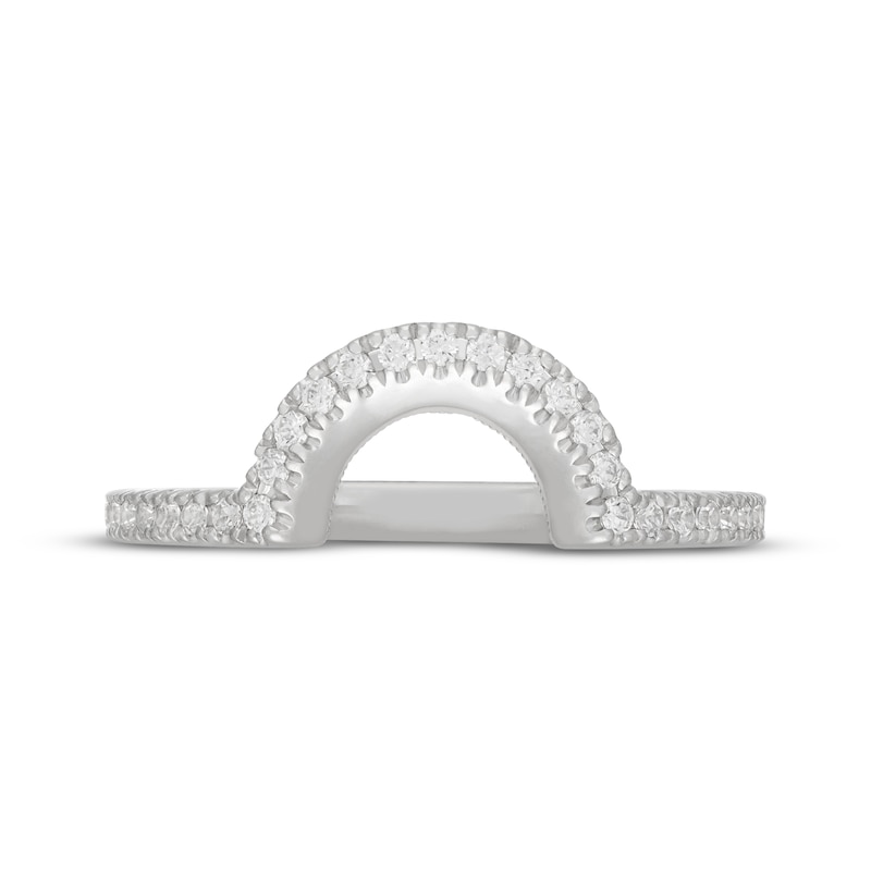 Main Image 9 of Neil Lane Diamond Contour Wedding Band 1/4 ct tw 14K White Gold
