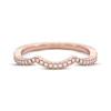 Thumbnail Image 3 of THE LEO Prisma Diamond Contour Wedding Band 1/8 ct tw 14K Rose Gold