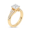 Thumbnail Image 2 of Adore Lab-Grown Diamonds Round-Cut Bypass Engagement Ring 2-5/8 ct tw 14K Yellow Gold
