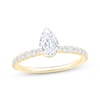 Thumbnail Image 1 of Adore Pear-Shaped Diamond Engagement Ring 7/8 ct tw 14K Yellow Gold
