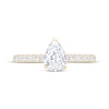 Thumbnail Image 3 of Adore Pear-Shaped Diamond Engagement Ring 7/8 ct tw 14K Yellow Gold