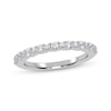 Thumbnail Image 1 of Adore Alternating Size Diamond Stackable Anniversary Ring 1/4 ct tw 14K White Gold