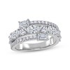 Thumbnail Image 1 of KAY Lab-Grown Diamonds Oval, Emerald & Round-Cut Wrap Ring 2 ct tw 14K White Gold