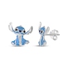 Thumbnail Image 1 of Children’s Lilo & Stitch Stud Earrings Sterling Silver