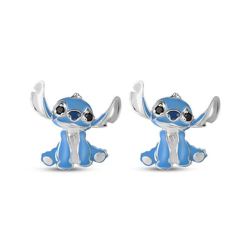 Main Image 2 of Children’s Lilo & Stitch Stud Earrings Sterling Silver
