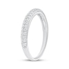 Thumbnail Image 2 of Adore Diamond Two-Row Anniversary Ring 3/8 ct tw 14K White Gold