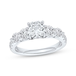 Adore Heirloom Certified Round-Cut Diamond Engagement Ring 2 ct tw Platinum