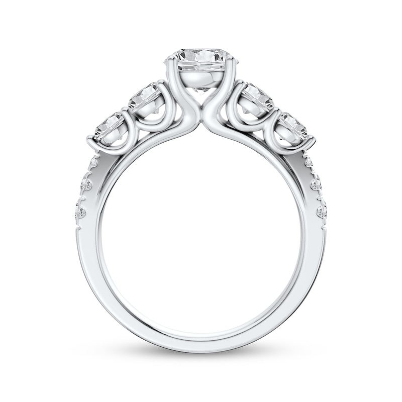 Main Image 3 of Adore Heirloom Certified Round-Cut Diamond Engagement Ring 2 ct tw Platinum