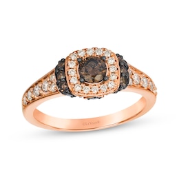 Le Vian Diamond Ring 7/8 ct tw 14K Strawberry Gold