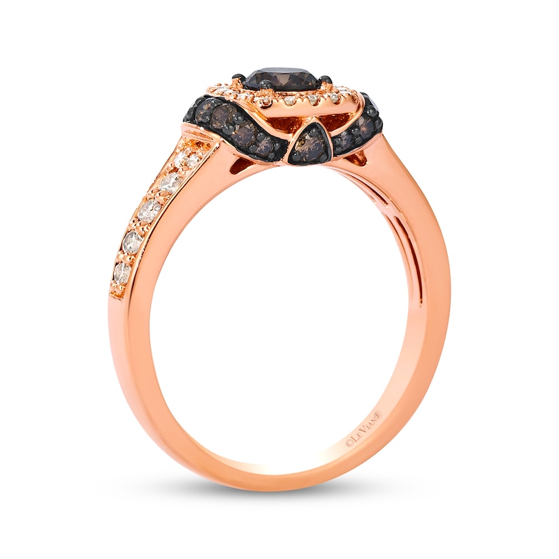 Main Image 2 of Le Vian Diamond Ring 7/8 ct tw 14K Strawberry Gold