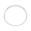 Thumbnail Image 3 of Diamond Graduated Bangle Bracelet 1/5 ct tw Sterling Silver