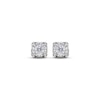 Thumbnail Image 2 of Round-Cut Diamond Solitaire Stud Earrings 1/3 ct tw Sterling Silver (J/13)