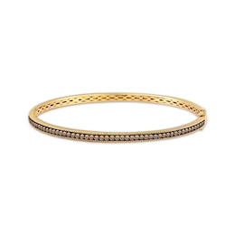 Le Vian Chocolate Diamond Bangle Bracelet 1 ct tw 14K Honey Gold