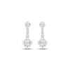 Thumbnail Image 2 of Milestones Diamond Drop Earrings 1/4 ct tw Sterling Silver