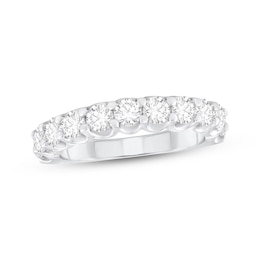 Adore Round-Cut Diamond Anniversary Ring 1-3/8 ct tw 14K White Gold