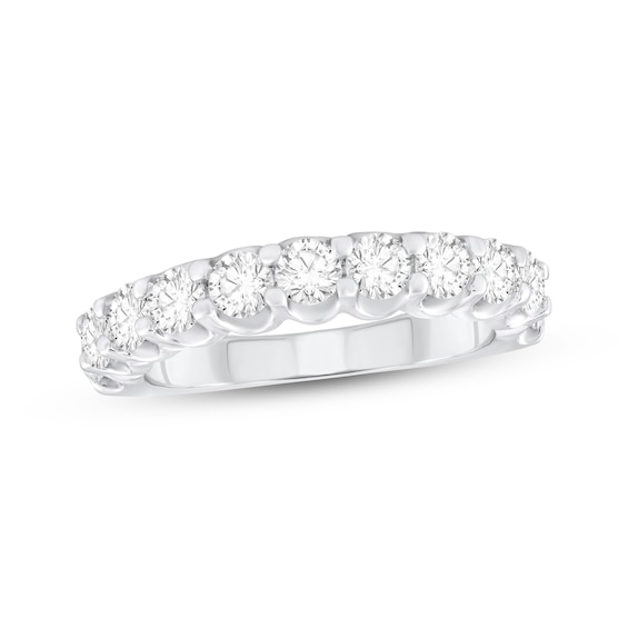 Adore Round-Cut Diamond Anniversary Ring 1-3/8 ct tw 14K White Gold