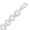 Thumbnail Image 0 of Hollow Rolo Link Bracelet Sterling Silver 7.5"