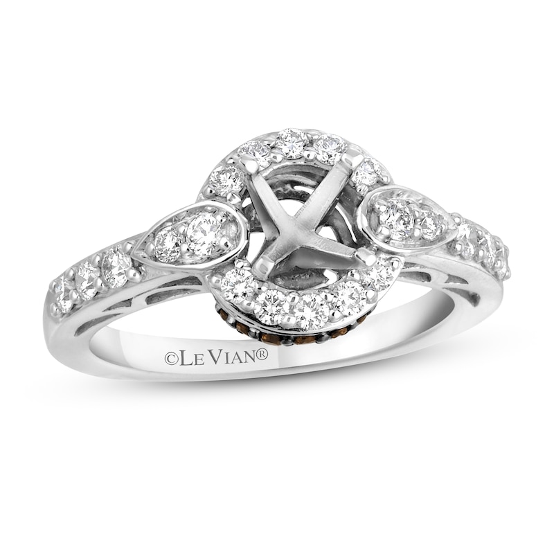 Le Vian Bridal Semi-Mount Ring 5/8 ct tw Diamonds 14K Vanilla Gold