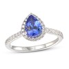 Le Vian Tanzanite Ring 1/3 ct tw Diamonds 14K Vanilla Gold