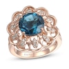 Thumbnail Image 1 of Le Vian Creme Brulee Topaz Ring 1/4 ct tw Diamonds 14K Strawberry Gold - Size 7