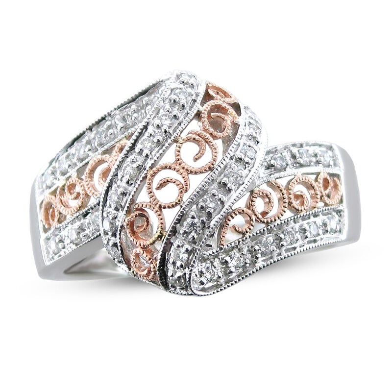 Le Vian Diamond Ring 1/5 ct tw 14K Two-Tone Gold