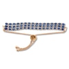 Thumbnail Image 1 of Le Vian Sapphire Bolo Bracelet 5/8 ct tw Diamonds 14K Strawberry Gold