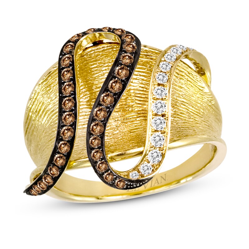 Le Vian Chocolatier Diamond Ring 1/2 ct tw 14K Honey Gold