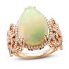 Le Vian Couture Opal Ring 3/4 ct tw Diamonds 18K Strawberry Gold