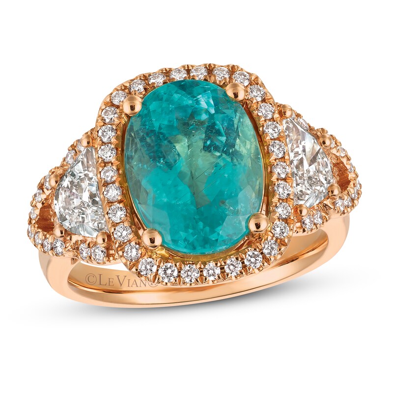 Le Vian Couture Tourmaline Ring 1-1/5 ct tw Diamonds
