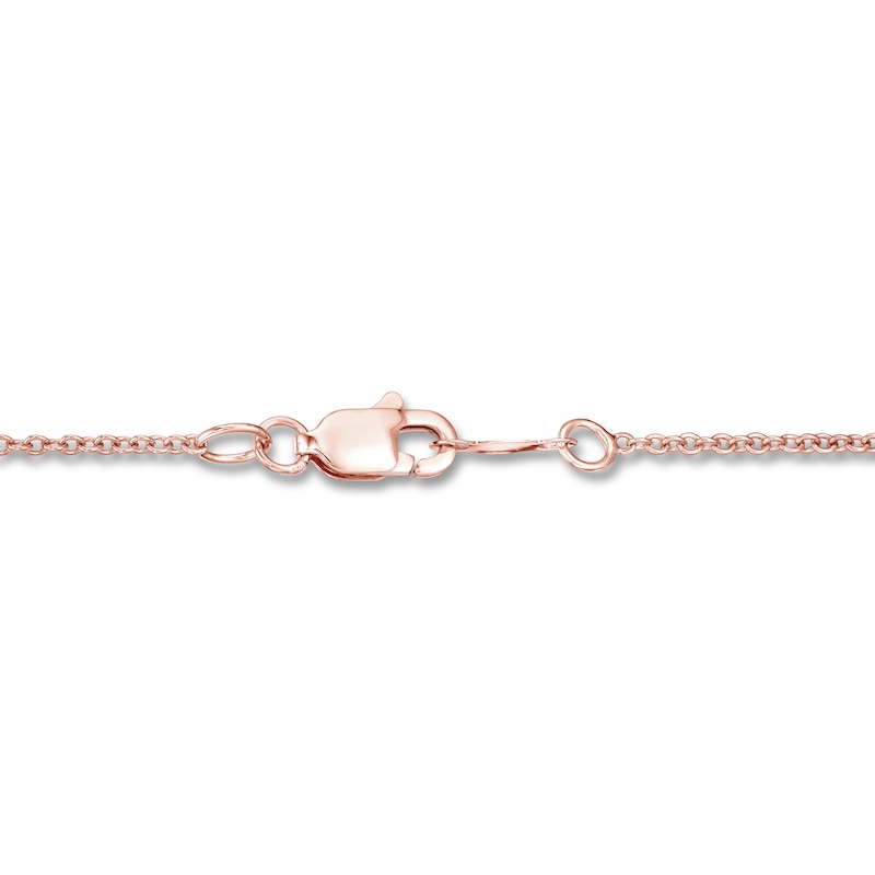 Main Image 2 of Le Vian Creme Brulee Diamond Necklace 3/8 ct tw 14K Strawberry Gold 20"