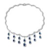 Thumbnail Image 1 of Le Vian Couture Sapphire Necklace 11-1/2 ct tw Diamonds 18K Vanilla Gold