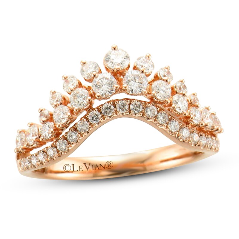 Le Vian Diamond Ring 5/8 ct tw Diamonds 18K Strawberry Gold