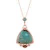 Thumbnail Image 1 of Le Vian Aquaprase/Quartz/Topaz Necklace 14K Strawberry Gold 20"