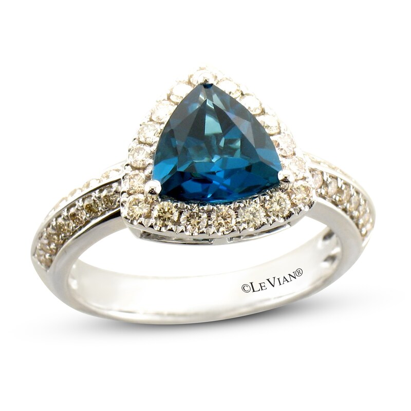 Le Vian Creme Brulee Topaz Ring 1/2 ct tw Diamonds 14K Vanilla Gold