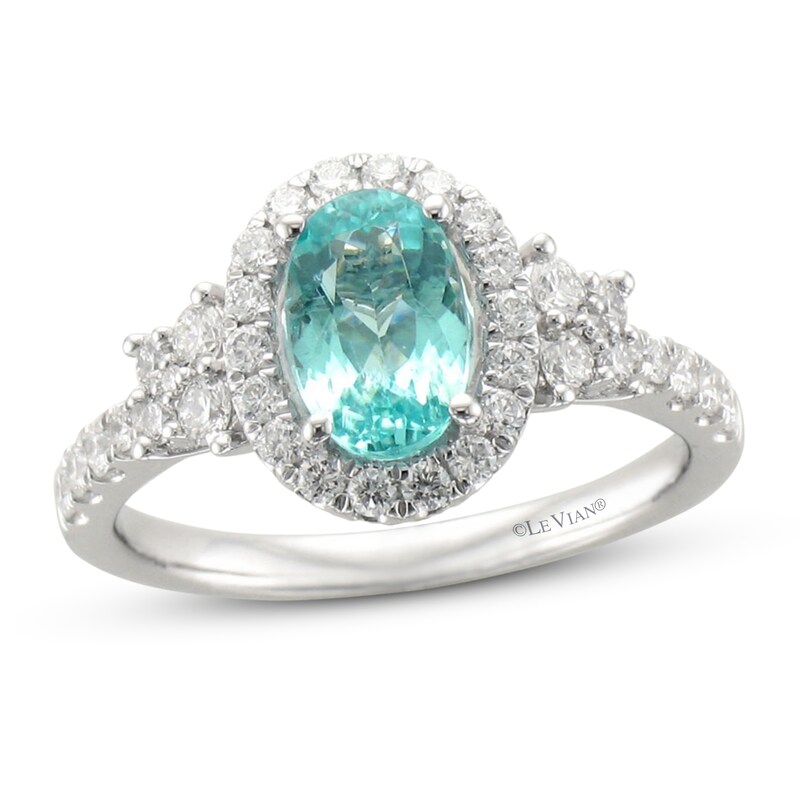 Le Vian Couture Tourmaline Ring 5/8 ct tw Diamonds 18K Vanilla Gold